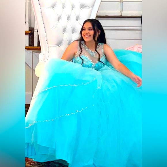 Morilee 89438 Sage/Emerald Ombre Quinceañera Dress